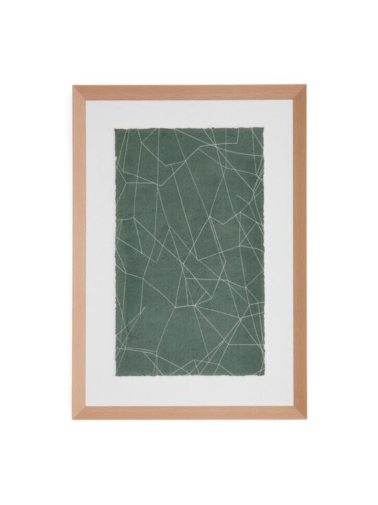 Kave Home - Durkan-taulu vihreä 100 x 70 cm - GREEN | Stockmann - photo 1