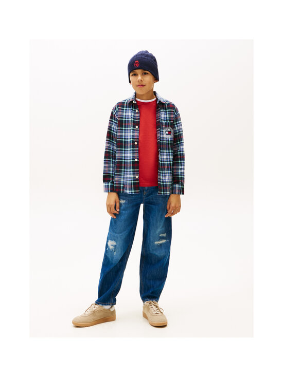 Tommy Hilfiger - Triiksärk Embroidered Graphic - 0MS DARK NIGHT NAVY CHECK | Stockmann - photo 5