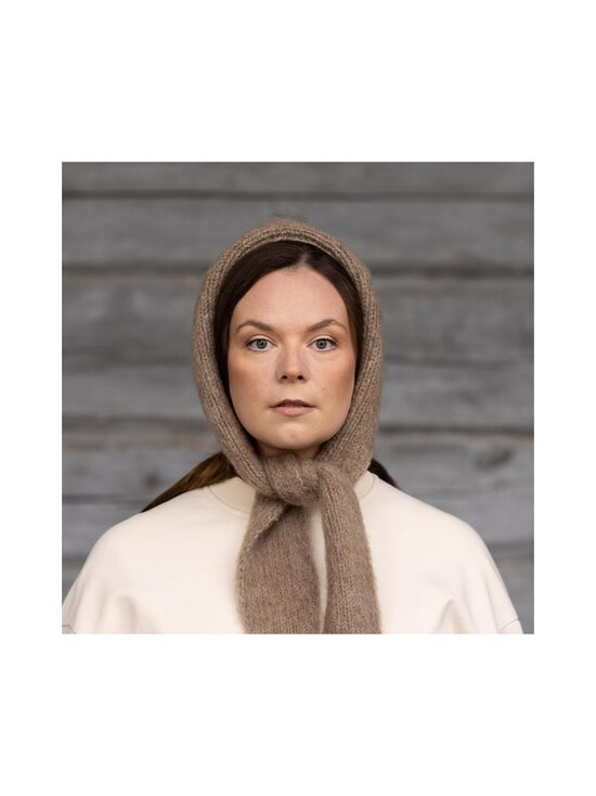 Myssyfarmi - Hiekka Haave adīta vilnas kapuce - HIEKKA NAT LIGHT BROWN | Stockmann - photo 2