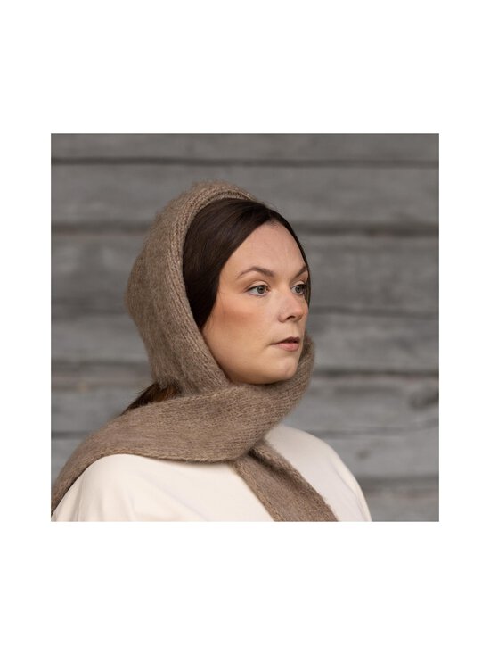 Myssyfarmi - Hiekka Haave adīta vilnas kapuce - HIEKKA NAT LIGHT BROWN | Stockmann - photo 3