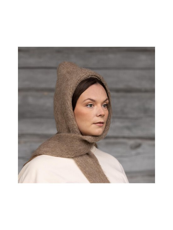 Myssyfarmi - Hiekka Haave adīta vilnas kapuce - HIEKKA NAT LIGHT BROWN | Stockmann - photo 4