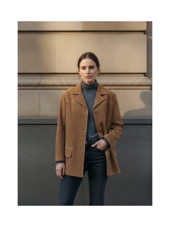 Stand Studio - Jude-mokkanahkatakki - 10510 DARK SAND | Stockmann - photo 3