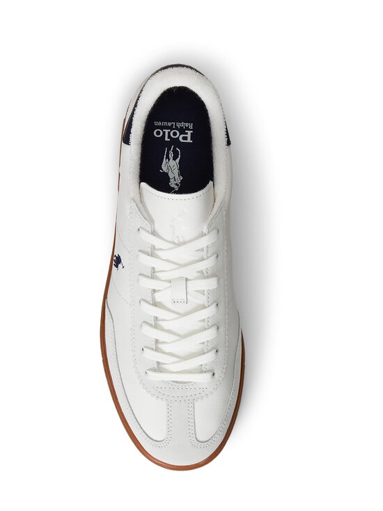 Polo Ralph Lauren - Bedford Low Top -nahkasneakerit - OFF WHITE/NAVY | Stockmann - photo 3