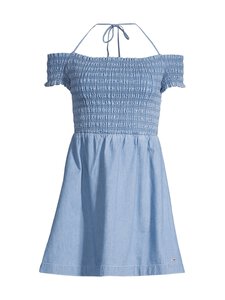 Tommy Jeans - TJW Chambray Fit & Flare kleita - 1A4 DENIM MEDIUM Tommy Jeans - TJW Chambray Fit & Flare kleita - 1A4 DENIM MEDIUM | Stockmann