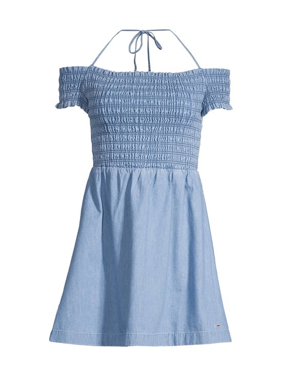 Tommy Jeans - TJW Chambray Fit & Flare kleita - 1A4 DENIM MEDIUM - photo 1 Tommy Jeans - TJW Chambray Fit & Flare kleita - 1A4 DENIM MEDIUM | Stockmann - photo 1