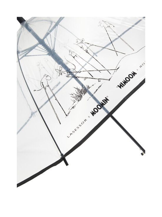 Lasessor - Muumi Stilts -sateenvarjo - 998 998 CLEAR W BLACK - photo 2 Lasessor - Muumi Stilts -sateenvarjo - 998 998 CLEAR W BLACK | Stockmann - photo 2
