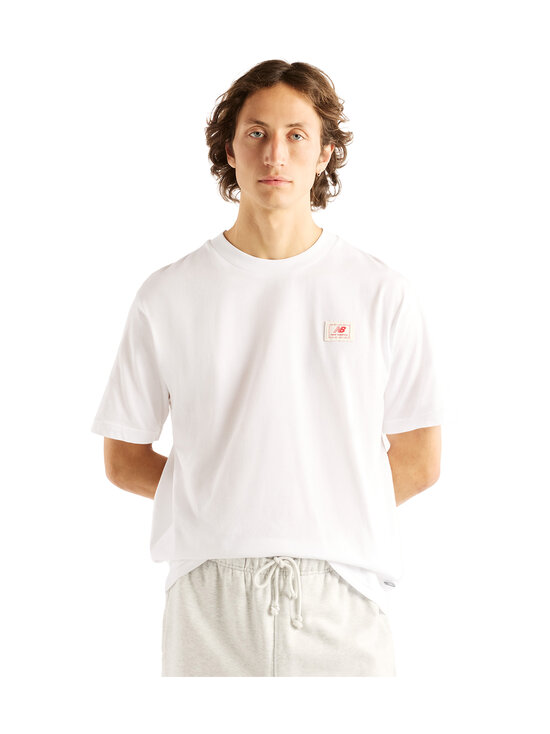 New Balance - Woven Label T-krekls - WT WHITE | Stockmann - photo 1