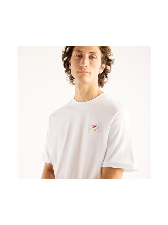 New Balance - Woven Label T-krekls - WT WHITE | Stockmann - photo 4