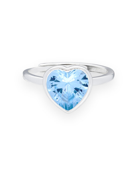 Annele - Sweethearts Blue In Silver -sormus - BLUE | Stockmann - photo 2