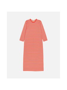 Marimekko - Katju Tasaraita -yömekko - 033 RED, LIGHT PINK | Stockmann