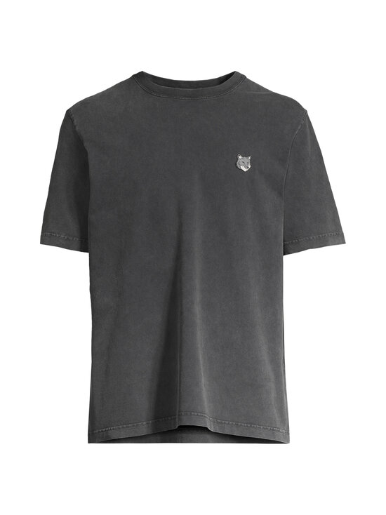 Maison Kitsuné - Fox Head Faded Comfort T-krekls - BLACK FADED | Stockmann - photo 1