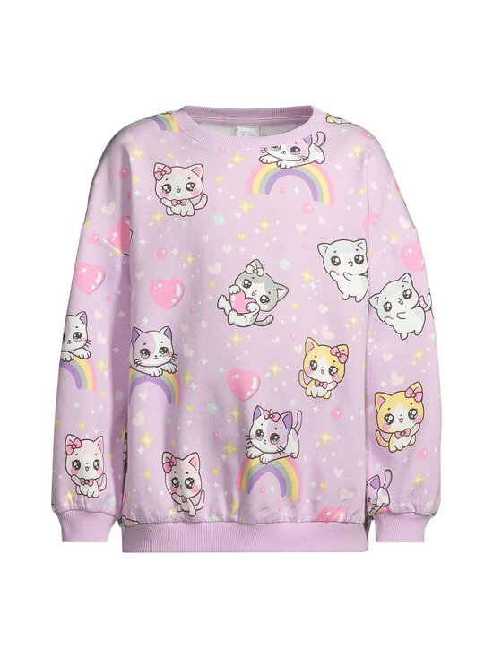 Lindex - Kissat-collegepaita - 7426 LIGHT LILAC - photo 1 Lindex - Kissat-collegepaita - 7426 LIGHT LILAC | Stockmann - photo 1