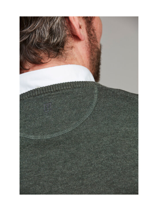 HANSEN&JACOB - Kudum Crew Neck E-Patch - DARK GREEN 57 | Stockmann - photo 5