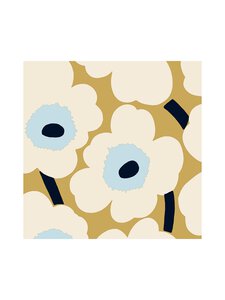 Marimekko - Unikko-lautasliinat 20 kpl - BEIGE BLUE Marimekko - Unikko-lautasliinat 20 kpl - BEIGE BLUE | Stockmann