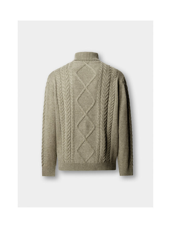 Hackett London - Argyle Rollneck -palmikkoneule - 728 GREEN | Stockmann - photo 2