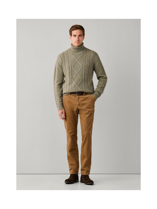 Hackett London - Argyle Rollneck -palmikkoneule - 728 GREEN | Stockmann - photo 5