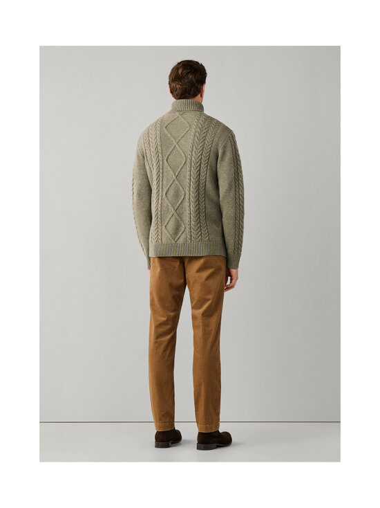 Hackett London - Argyle Rollneck -palmikkoneule - 728 GREEN | Stockmann - photo 6