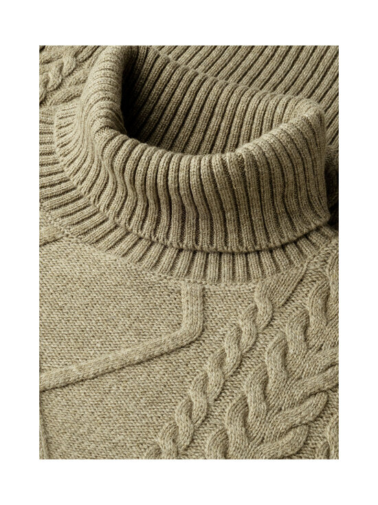 Hackett London - Argyle Rollneck -palmikkoneule - 728 GREEN | Stockmann - photo 8
