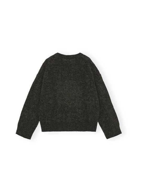 Ganni - Fine Brushed Alpaca Banana Oversized -neule - 252 PHANTOM - photo 2 Ganni - Fine Brushed Alpaca Banana Oversized -neule - 252 PHANTOM | Stockmann - photo 2