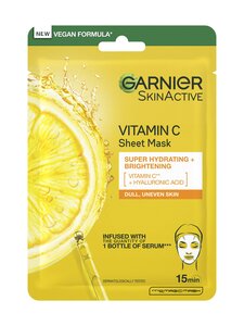 Garnier - Vitamin-C Sheet Mask Super Hydrating+Brightening -kangasnaamio 28 g | Stockmann