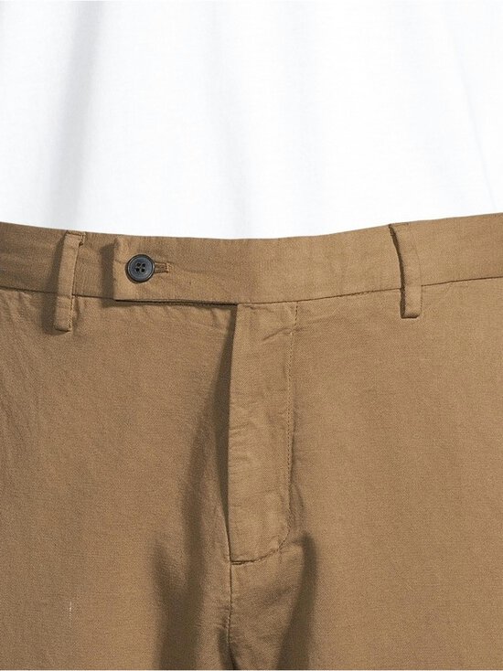 Sunspel - Cotton Linen bikses - DARK TAN - photo 5 Sunspel - Cotton Linen bikses - DARK TAN | Stockmann - photo 5