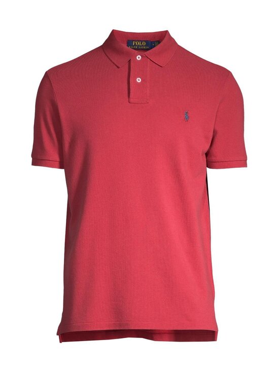 red polo tee