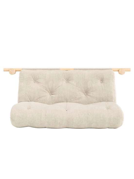 Karup - Hooked-futonsohva ivory / mänty 135 x 200 cm - WHITE | Stockmann - photo 2