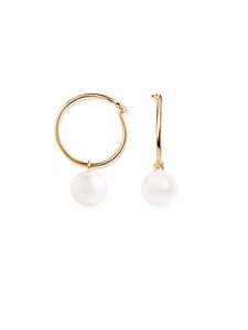 Efva Attling - Pop Pearls - kultaiset helmikorvakorut - GOLD + PEARL | Stockmann