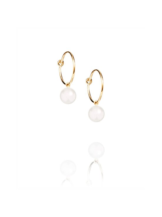 Efva Attling - Pop Pearls - kultaiset helmikorvakorut - GOLD + PEARL | Stockmann - photo 2
