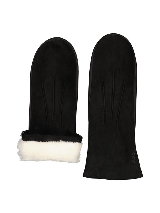 Sauso - Mona-nahkakäsineet - BLACK - photo 4 Sauso - Mona-nahkakäsineet - BLACK | Stockmann - photo 4