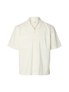 Selected - SlhRelaxCargo Denim Resort -kauluspaita - ECRU | Stockmann