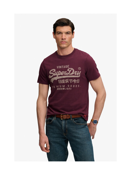 Superdry - Classic t-paita - 1KD PORT RED | Stockmann - photo 2