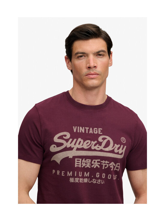 Superdry - Classic t-paita - 1KD PORT RED | Stockmann - photo 3