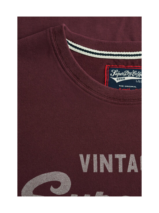 Superdry - Classic t-paita - 1KD PORT RED | Stockmann - photo 7