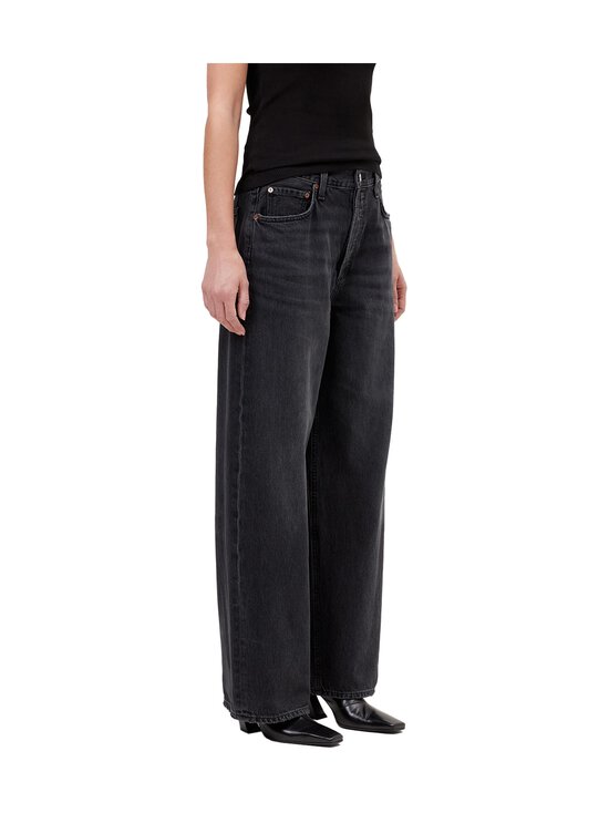 AGOLDE - Low Slung Baggy -farkut - RECESS (WSH DK BLK) | Stockmann - photo 4