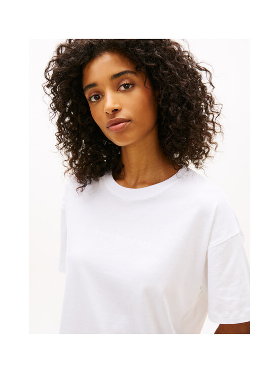 Tommy Hilfiger - Logo t-paita - YBR WHITE | Stockmann - photo 4