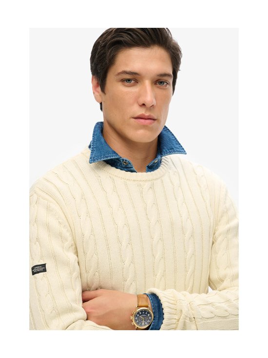 Superdry - Cotton Classic -neule - 22C CREAM - photo 5 Superdry - Cotton Classic -neule - 22C CREAM | Stockmann - photo 5