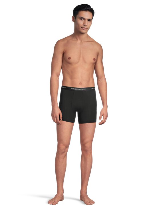 Emporio Armani - Bokserid Core Logo Band, 3 paari - MC061 MC061 BLACK/BLACK/BLACK | Stockmann - photo 3