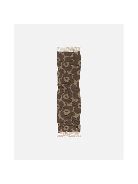 Marimekko - Identtinen Unikko -huivi - 880 BROWN DARK BROWN | Stockmann - photo 2