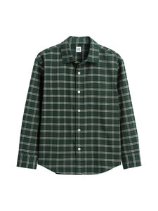 GAP - Triiksärk Relaxed Oxford - GREEN PLAID | Stockmann