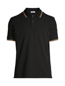 Moncler - Pikeepaita - 999 BLACK | Stockmann