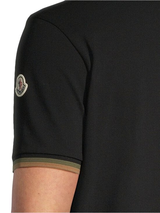 Moncler - Pikeepaita - 999 BLACK | Stockmann - photo 6