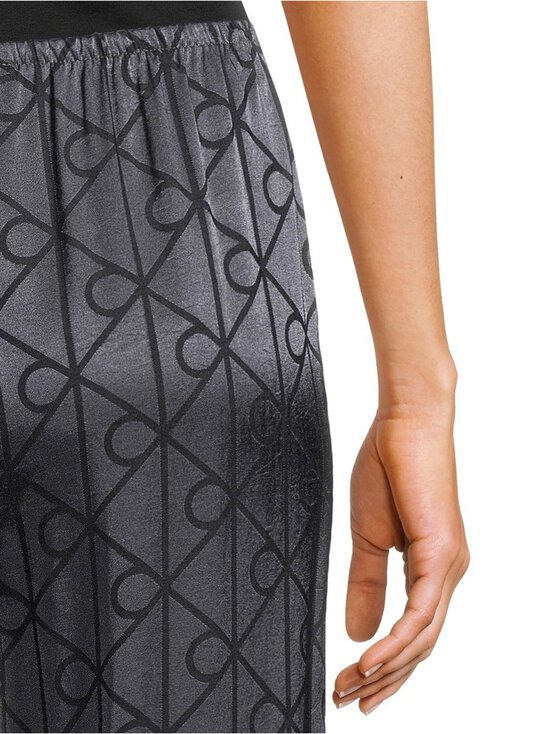 Calvin Klein Underwear - Printtikuvioidut pyjamahousut - ZN1 19519 GIGA SATIN SHINE EMBLEM+BLACK | Stockmann - photo 5