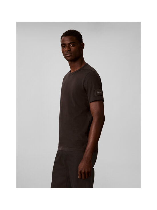 Calvin Klein Jeans - T-särk Sueded Jersey Badge - 8MN PIRATE BLACK | Stockmann - photo 5