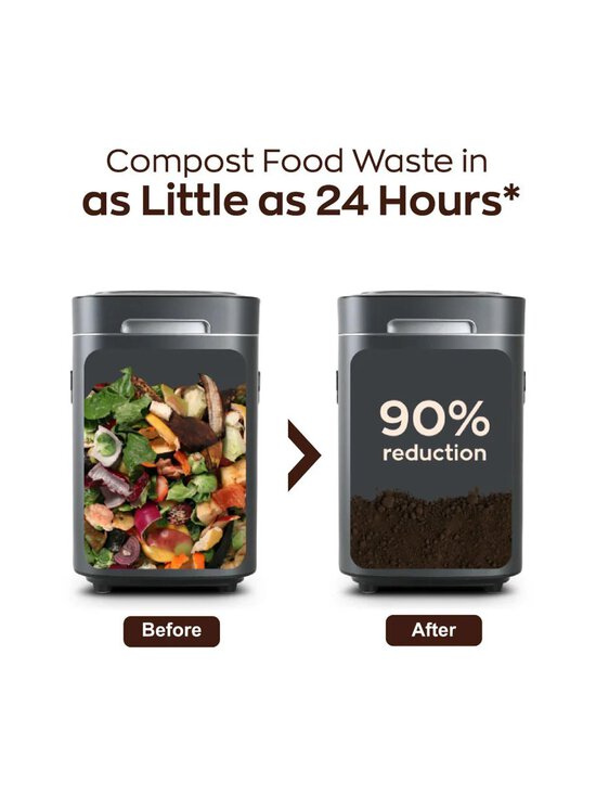 Reencle - Food Waste -kompostori - GREY METAL - photo 7 Reencle - Food Waste -kompostori - GREY METAL | Stockmann - photo 7