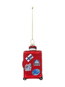 Casa Stockmann - Glass Luggage -joulukoriste - RED | Stockmann