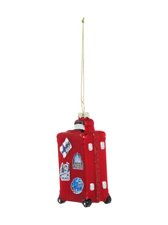 Casa Stockmann - Glass Luggage -joulukoriste - RED | Stockmann - photo 2
