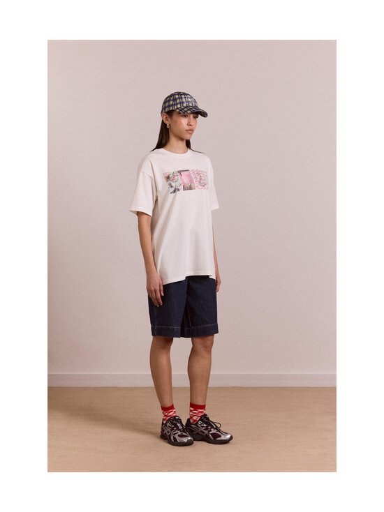 Damson Madder - Slow Life Crossword Graphic t-paita - OFF WHITE | Stockmann - photo 3