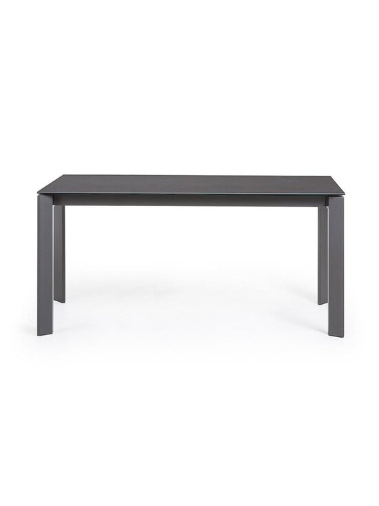 Kave Home - Axis- jatkettava ruokapöytä keraaminen/tummanharmaa 90 x 160/220 cm - GREY | Stockmann - photo 3