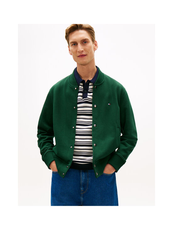Tommy Hilfiger - Essential Terry Bomber -takki - MBN NOCTURNAL GREEN | Stockmann - photo 5